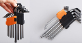 9PCS Hot Sale CRV Torx-Schlüsselsatz