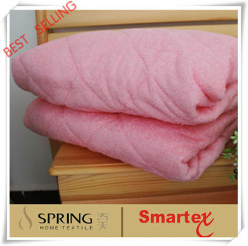 Anti dustmite pink baby waterproof mattress protector