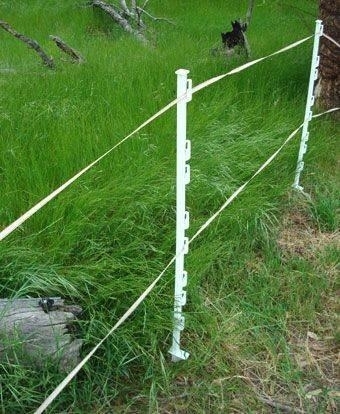 Electric Fencing Step in Poly Post