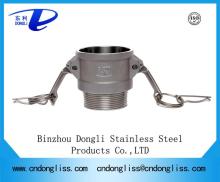 OEM manufacture stainless steel Cam Lock Quick Release Coupling, cam lock hose fitting Type B