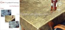 Ti-Gold Vinyl Table Cloth