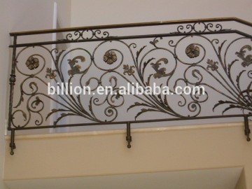 wrought iron hand railings