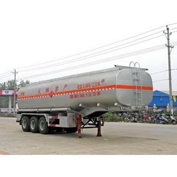 Tri-poros 32T kimia cair transportasi semi trailer