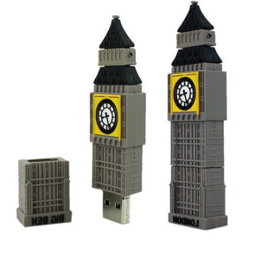 Pen drive em forma de torre eiffel