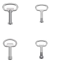 Electrical Cabinet Door Opener with Gas Water Meter Switch Key Spanner Key