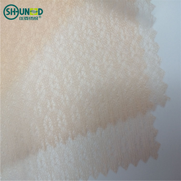 Collagen Fibrillous Viscose Non Woven 42gsm Spunlace Roll Nonwoven Fabric for Custom Face Mask Sheet