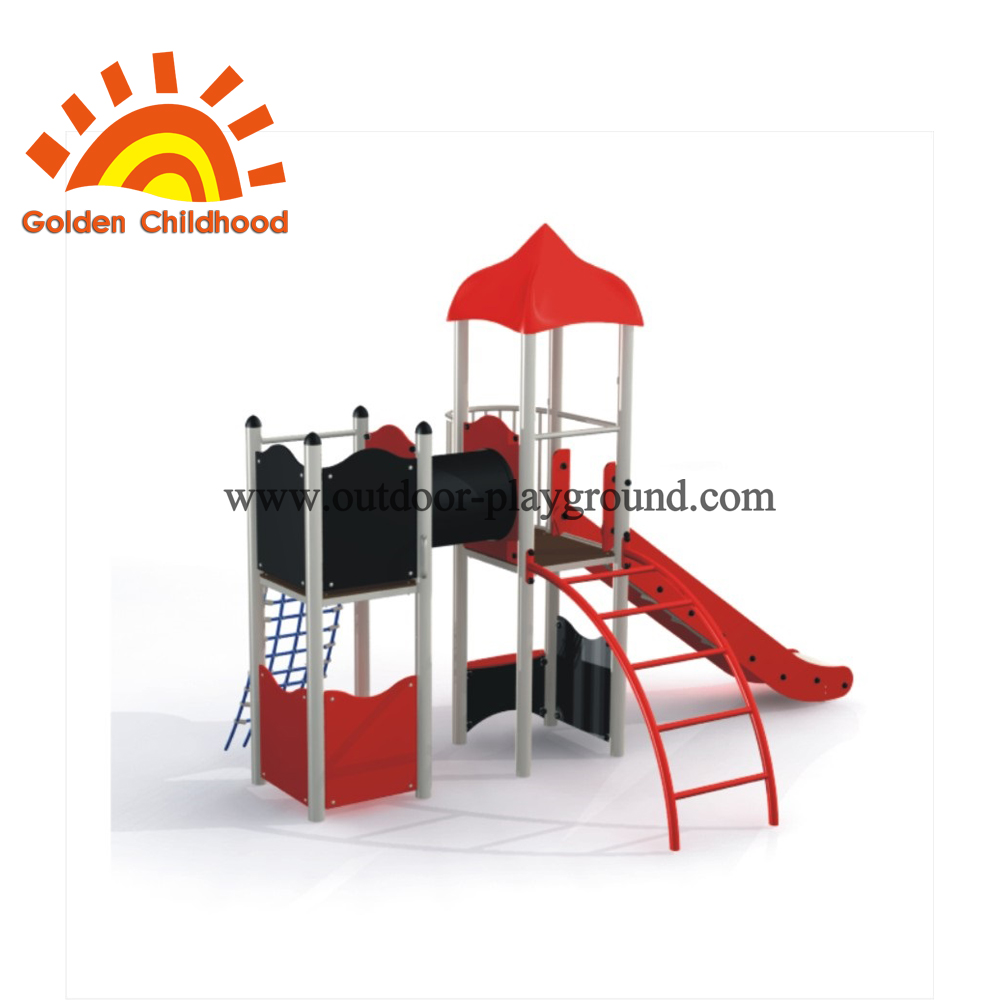 simple outdoor play structure for schools