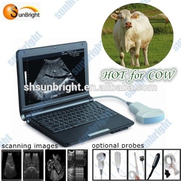 B&W portable/laptop/notbook veterinary ultrasound with CE&ISO for animals