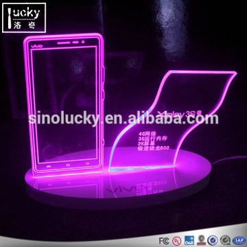 Factory price oem led signs display screen, good cell phone secure display stand