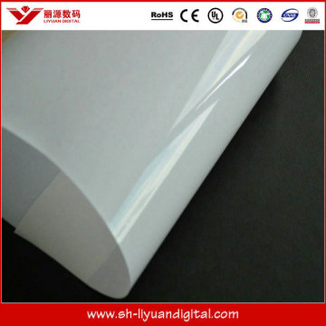 Dye & Pigment ink backlit film, high quality backlit pet film