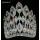 AB Stone Curve Adjustable Band Pageant Crown