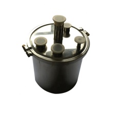 Stainless Steel Triclamp Spool Cask Lid Dewax Extractor