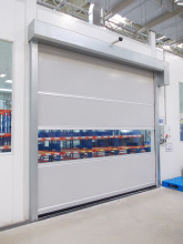 Automatic Industrial PVC High Speed Door puerta rapida