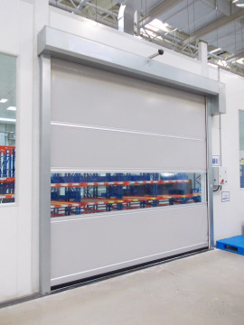 Automatic Industrial PVC High Speed Door puerta rapida