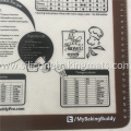 Silicone Baking Mat With Measurements