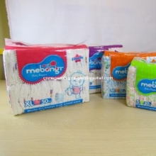 Grade B baby diaper with good quality
