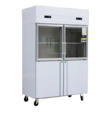 Single temperature four door fridge refrigerator