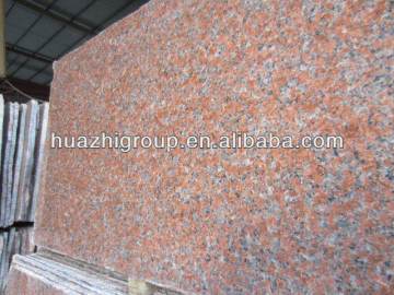 Xiamen G562 maple red granite tile slab