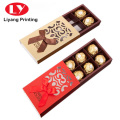 Customized Empty Food Box Macaron Chocolate Packaging Box