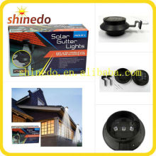 solar led fence light for garden
