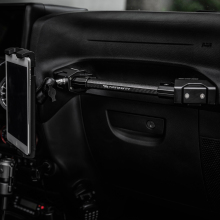 Carbon Fiber Co-pilot Expansion Kit with Phone Bracket for Jeep Wrangler JK (2007-2017)