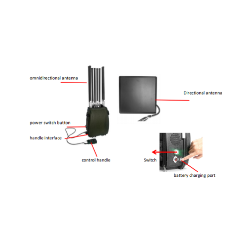 Uav Jammer Equipment Module Set