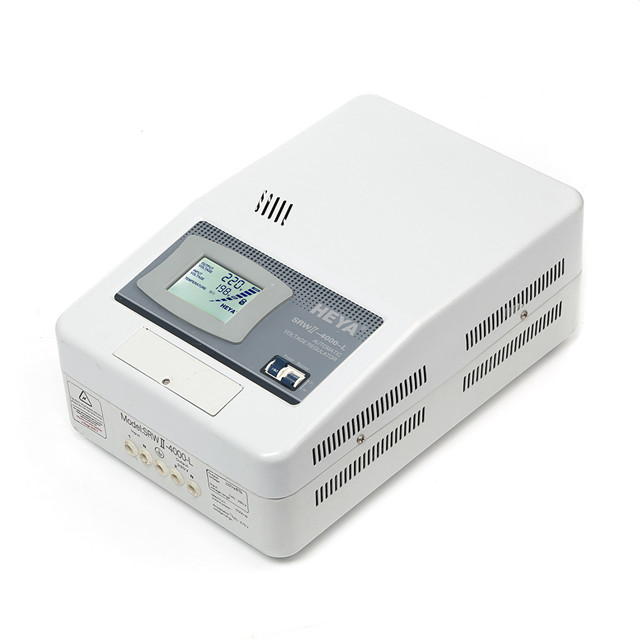 Input 100-260v output 220v SVC 6KVA 5000W automatic voltage regulator / Stabilizer / AVR