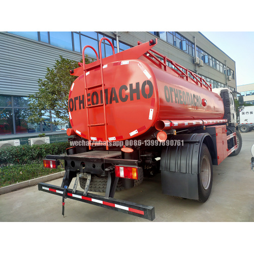 Sinotruck howo 4x2 8,000 litros camión de transporte de combustible