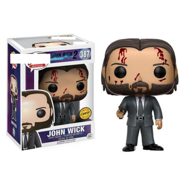 John Wick Gun Action Figure - Children's Toy Vinyl Doll Collection