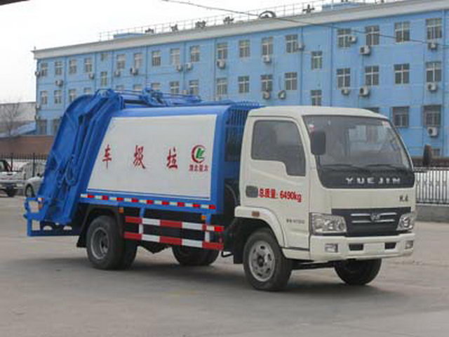 YUEJIN 6CBM Compression Rubbish Truck