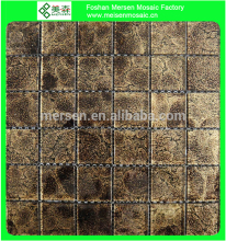 High quality crystal goldleaf glass mosaic tiles C004