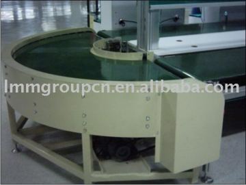 180 degree curve belt conveyor and linear belt conveyor