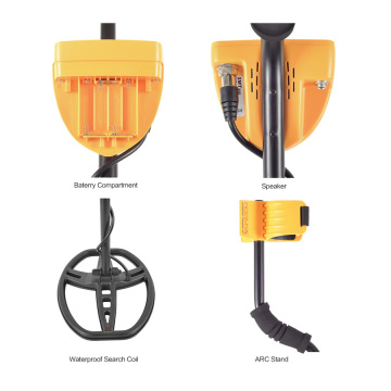 Detector With LCD Screen High Sensitivity Underground Gold Treasure Hunter