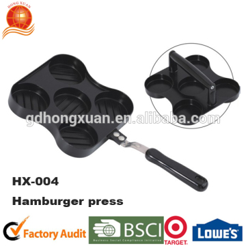 Four BBQ hamburg press/hamburger press Non-stick press/Meat hamburger press