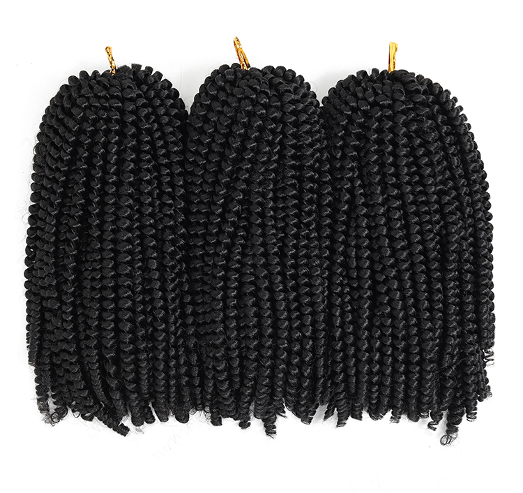 Long spring twist wholesale Beyond beauty spring braids ombre curly pre twisted colored fluffed Spring Twist Hair