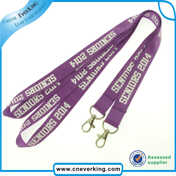 Top Sale Shinny Promotional Nylon Lanyard