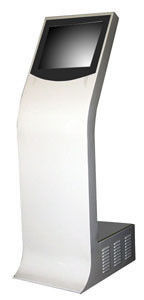 Free Standing 17" Queue Kiosks, Touchscreen Kiosk For Queue Management System