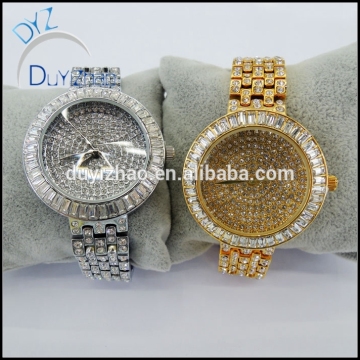 yiwu factory custom wholesale latest diamond watches custom diamond watches