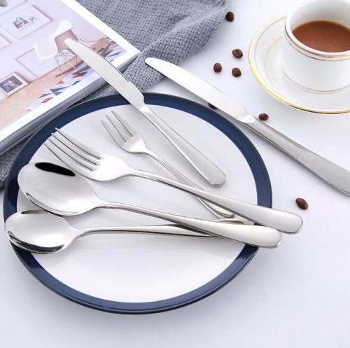 클래식 미러 폴란드어 스테인레스 스틸 Flatware 세트