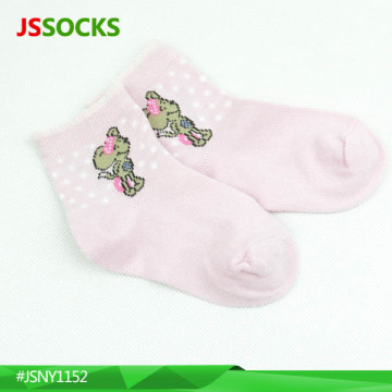 cozy thin cotton baby girl socks pink comfortable baby socks with cute animal