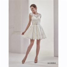 Beach Simple White Cheap Short wedding dress short