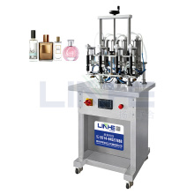 Semi-Automatic 4-Head Pneumatic Perfume Filling Machine