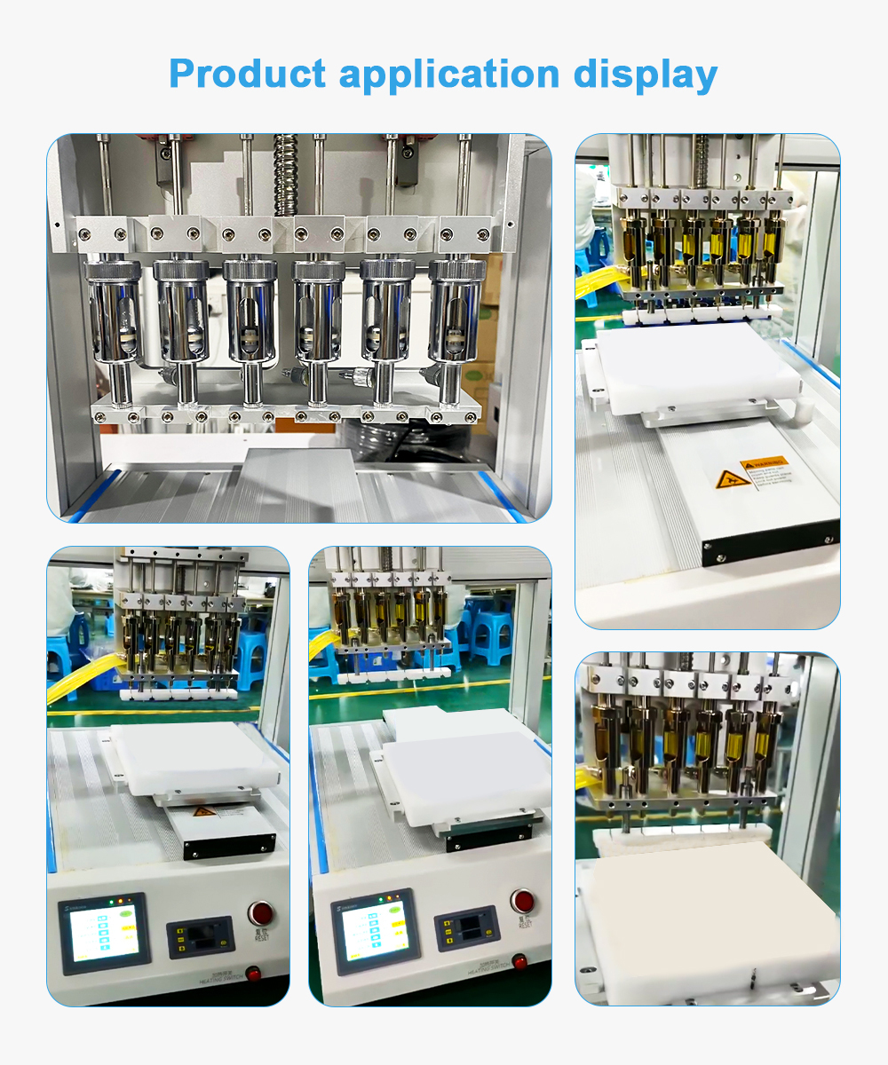 Machina de llenado de vape desechable de 6 cabezas 6 Heads Disposable vape filling machine