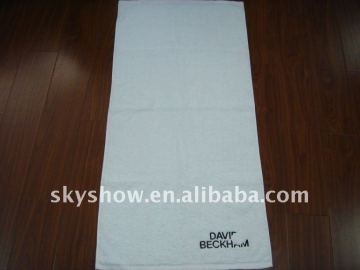 White Embroidery Towel