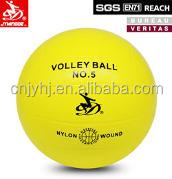 18 panels size 5 outdoor colorful rubber bladder volleyball