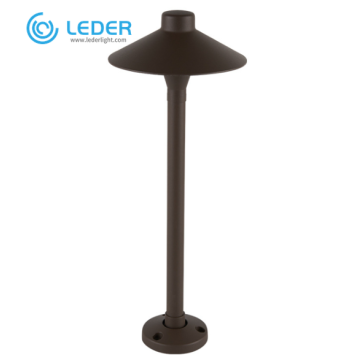 Bolardo LED con forma de paraguas marrón LEDER 7W