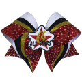 Όλα τα αστέρια ρίγες Cheer Bows