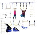 GIBBON Ninja Warrior Obstacle Course for Kids Ninja Slackline