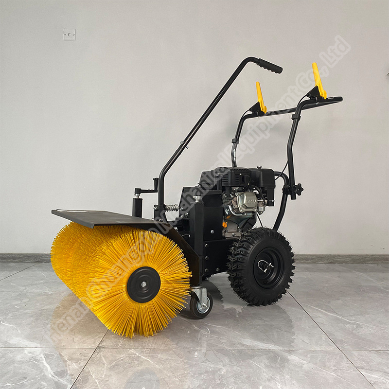 Surface cleaning turf sweeping rubber granules brushing artificial grass combing machine