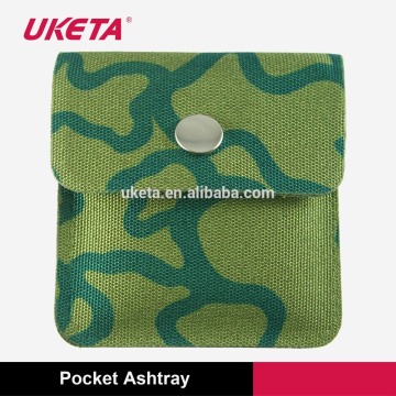 Pocket Ashtray Portable Ashtray Soft Ashtray Mobile Ashtray Personal Ashtray Mini Ashtray Flax Odorless Ashtray